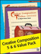 Creative Composition Toolbox Levels 5 and 6 Value Pack piano sheet music cover